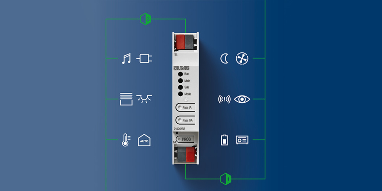 KNX Bereichs- und Linienkoppler bei Lutz Elektrotechnik in Bornich